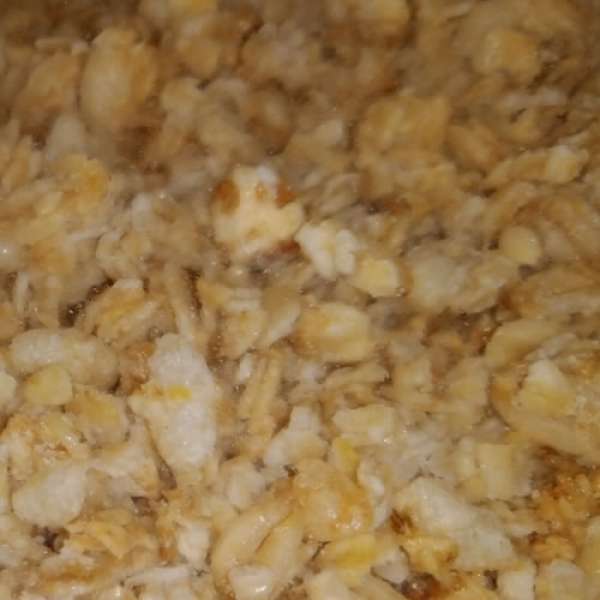 Granola Bio, vendido a granel. Ingredientes: Flocos de aveia. açucar, flocos de trigo, óleo de girassol, côco, sem...
