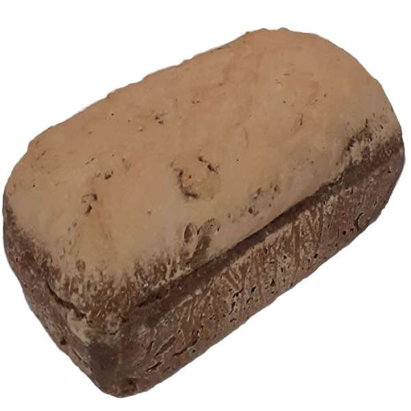 Pão com mistura de farinhas sem Glúten, formato forma. com peso 800 gr.